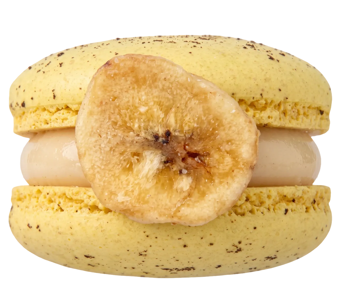 A banoffee pie macaron